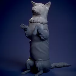 dog standing