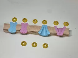 Educational Cell membrane ionic channel model