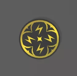 Electric Energy Pokemon Coin TCG