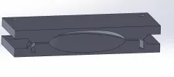 Empanada press mold