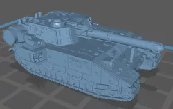 Epic scale super heavy tank hunter