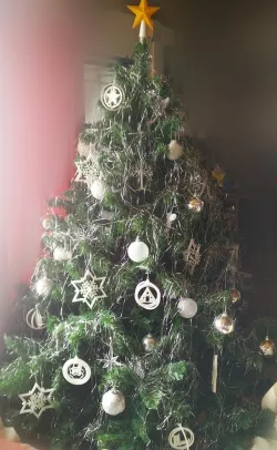 Euro christmas tree ornaments