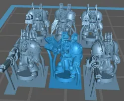 Evil Marines Heavy Armour