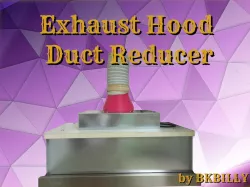 Exhaust Hood Duct Reducer