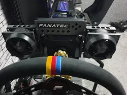 Fanatec podium Fan Kit and button box