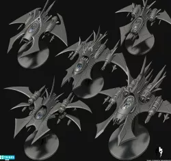 Fighters and Bombers - Cursed Elves - 28mm