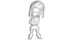 FIGURA MINIATURA DE COLECCIÓN DRAGON BALL Z DBZ / MINIATURE COLLECTIBLE FIGURE DRAGON BALL Z DBZ ANDROID 18