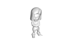FIGURA MINIATURA DE COLECCIÓN DRAGON BALL Z DBZ / MINIATURE COLLECTIBLE FIGURE DRAGON BALL Z DBZ ANDROID 18