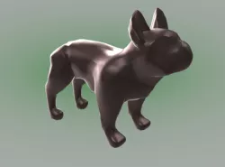 Figurine bulldog