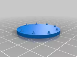 filter cutting template for NanoHack anti-virus mask