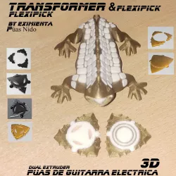 FLEXIPICK TRANSFORMER electric guitar pick