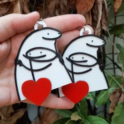 Flork (Deformitos keychain)