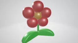 flower stl free