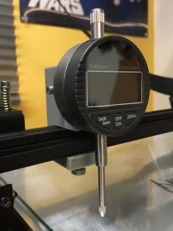 FormBOT TREX v2.0 Dial Indicator Mount for X-Axis Rail v1.0