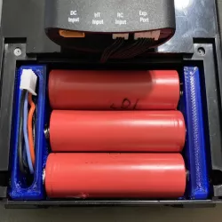 Frsky QX7 ACCST Battery Holder Tray with Balance Charge capability