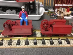 G Scale (1:20.3) Hit Miss Engine Track Car