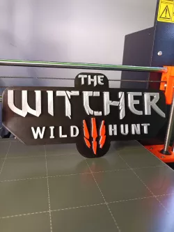 Gaming Witcher 3 Multicolor Logo