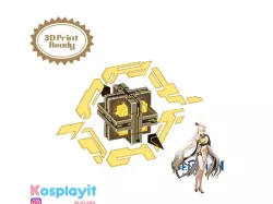 Genshin Impact - Memory of Dust - Digital 3D Model Files - Ningguang Cosplay