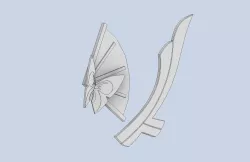 Genshin Impact - Raiden Shogun Hair Accessories