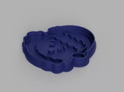 Grinch cookie cutter