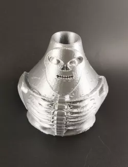 Halloween skeleton vase