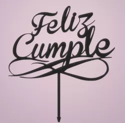HAPPY BIRTHDAY TOPPER