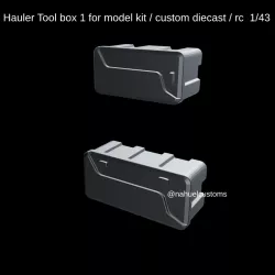 Hauler Tool box 1 for model kit / custom diecast / rc  1/43