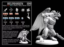 Heldrakken (18mm scale)