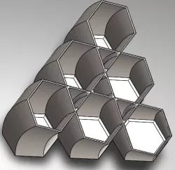 hex pen holder