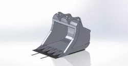 Hitachi zx250 normal bucket