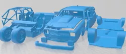 Holden Torana 4 Door Race Car 1977 Printable