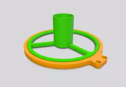 horizontal spool holder Flsun Super Racer