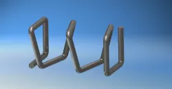 How to Make A Rectangular Spring in Inventor 2017 the Hard Way