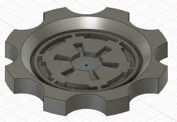 jc0rn star wars imperial logo maker coin