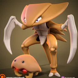 Kabuto and Kabutops pokemon