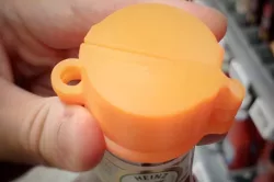 Ketchup bottle lock
