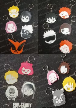 KEYCAHIN/ ANIME CHARACTER PACK KEYCHAINS