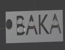 keychain baka anime