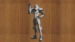 KEYCHAIN SAMUS ARAN