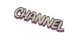 Led Channel Lamp