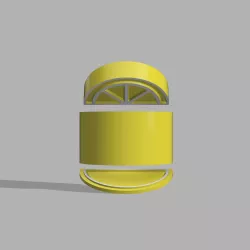 Lemon slice Bath Bomb Mold