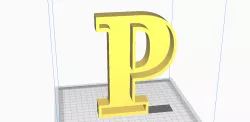 letter P alphabet p