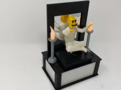 Levitation, a 3D Printed Automaton Illusion.
