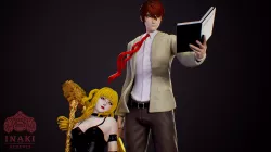 Light and Misa - Death Note