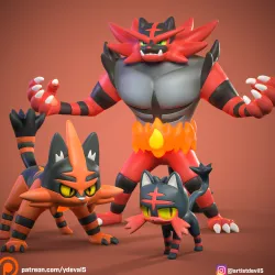 litten evolutions