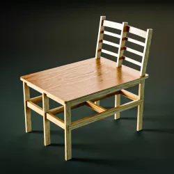 Long Double Chair/Bench