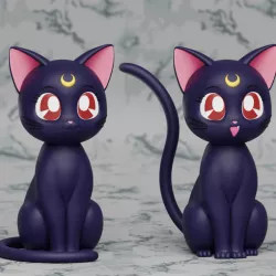Luna Sailor Moon Statue Toy