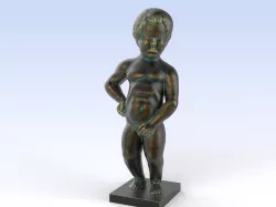 Manneken Pis in Brussels, Belgium