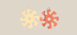 Mayan sun earrings