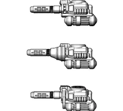 Melting Gun For Questing Knight Torso Mounts